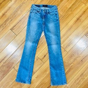 Lucky vintage Lolita boot cut denim blue  jeans 0